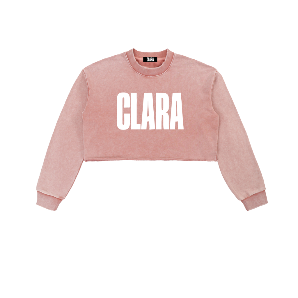 CLARA - Edge Cropped Sweatshirt (Women's)