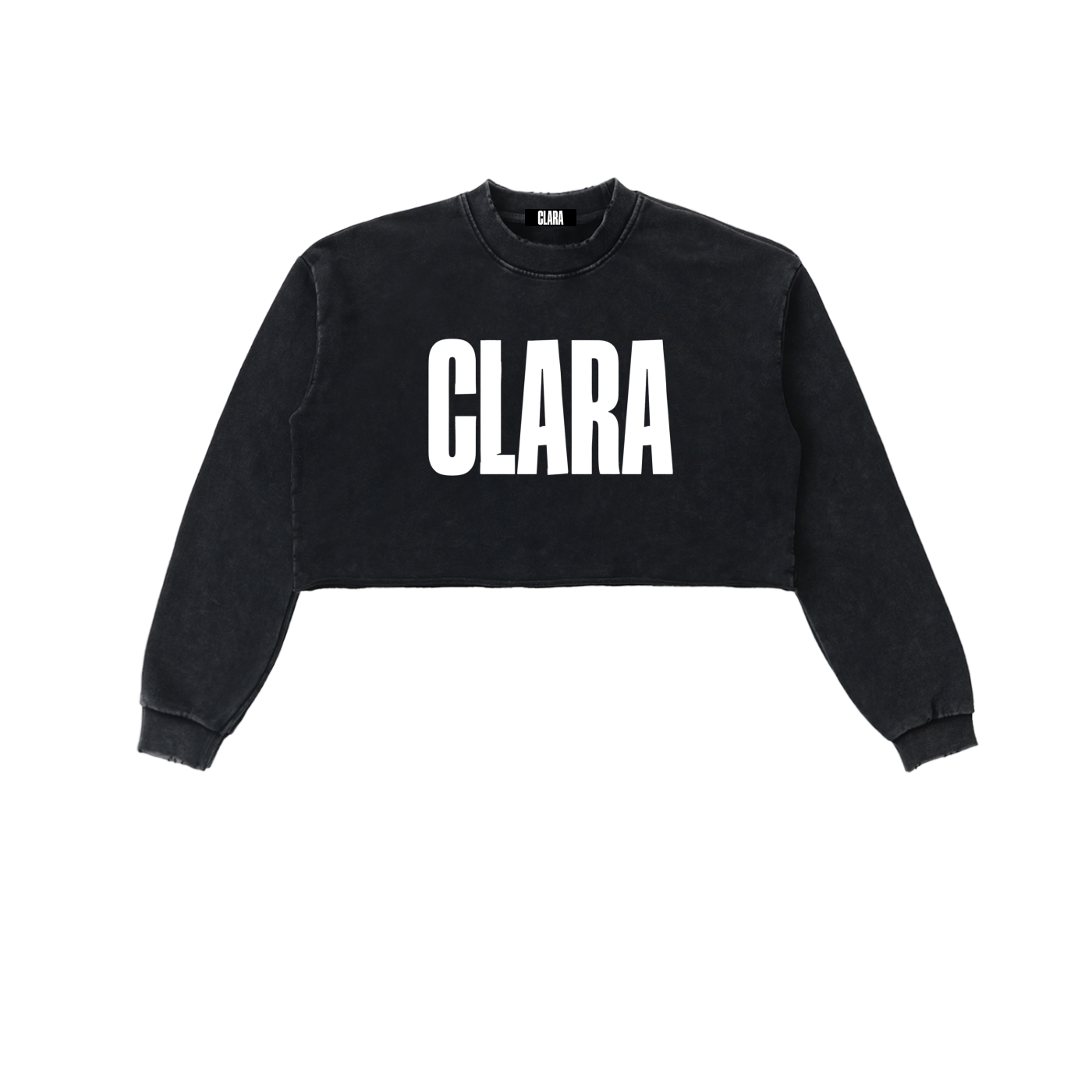 CLARA - Edge Cropped Sweatshirt (Women's)