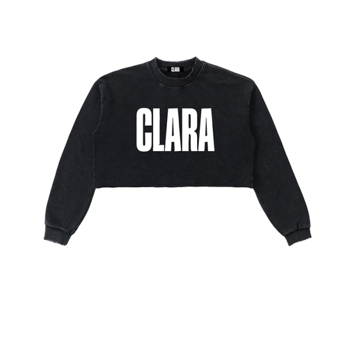 CLARA - Edge Cropped Sweatshirt (Women's)