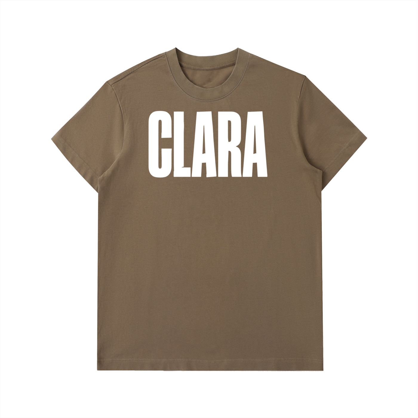 CLARA - Heavyweight Cotton Tee (Unisex)