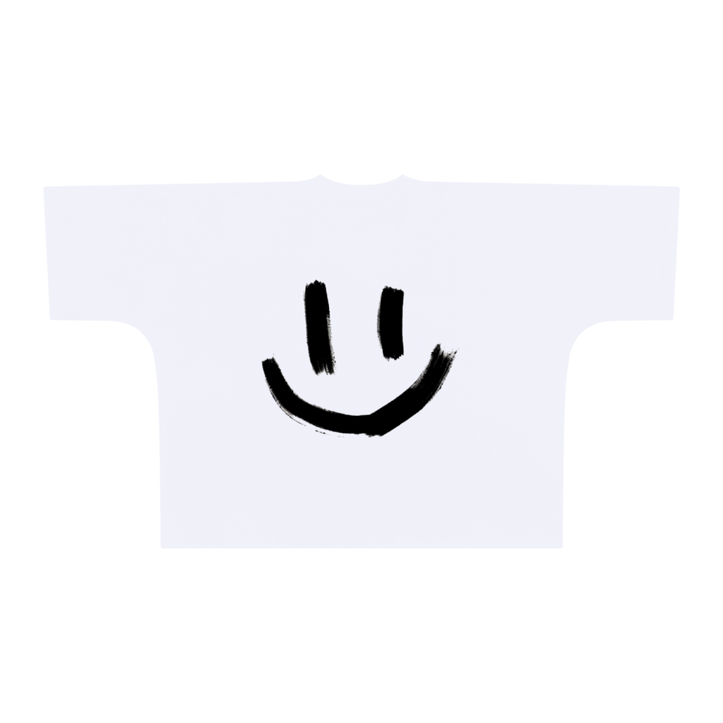 BIG SMILE Oversized Boxy Tee