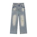 CLARA Vintage Distressed Denim Jeans