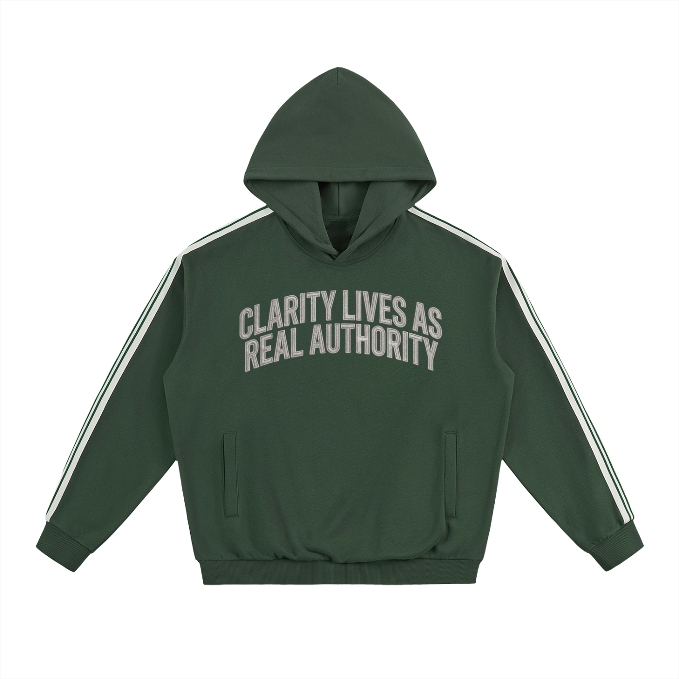 Clarity Lives Side Stripe Hoodie