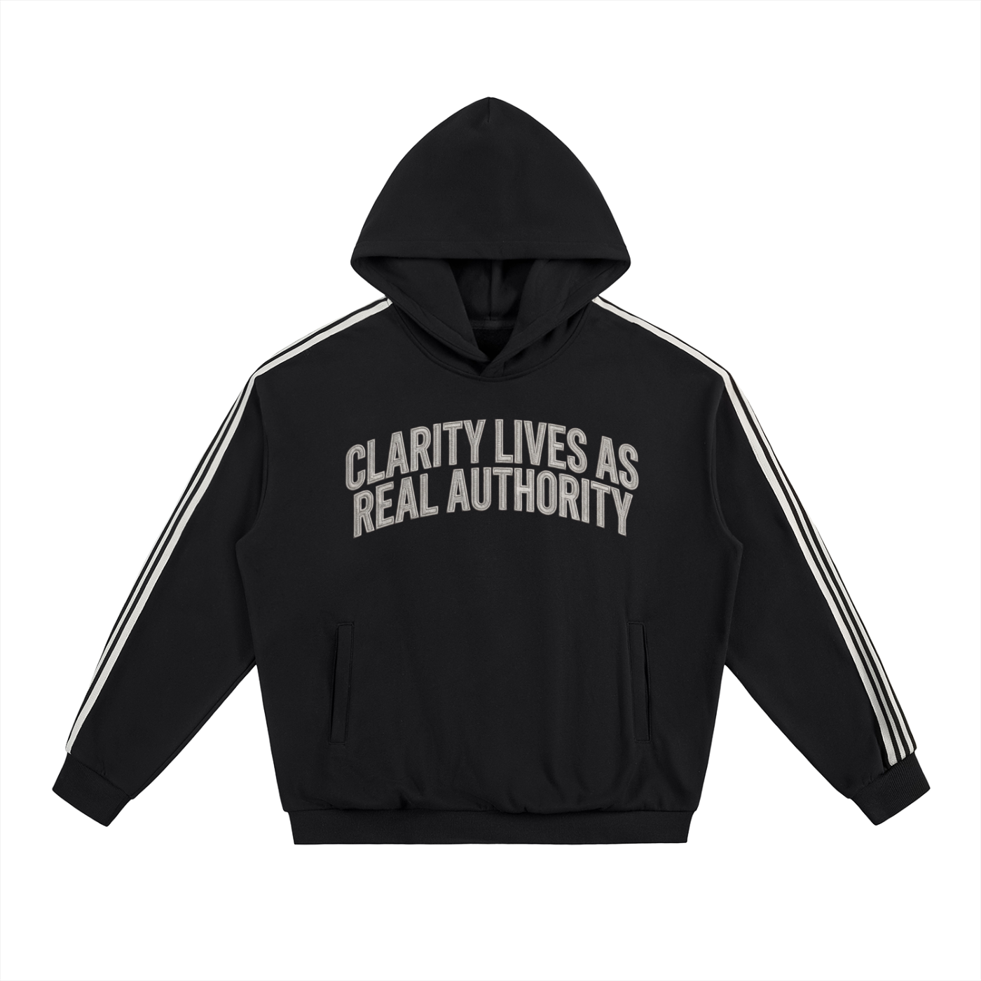 Clarity Lives Side Stripe Hoodie