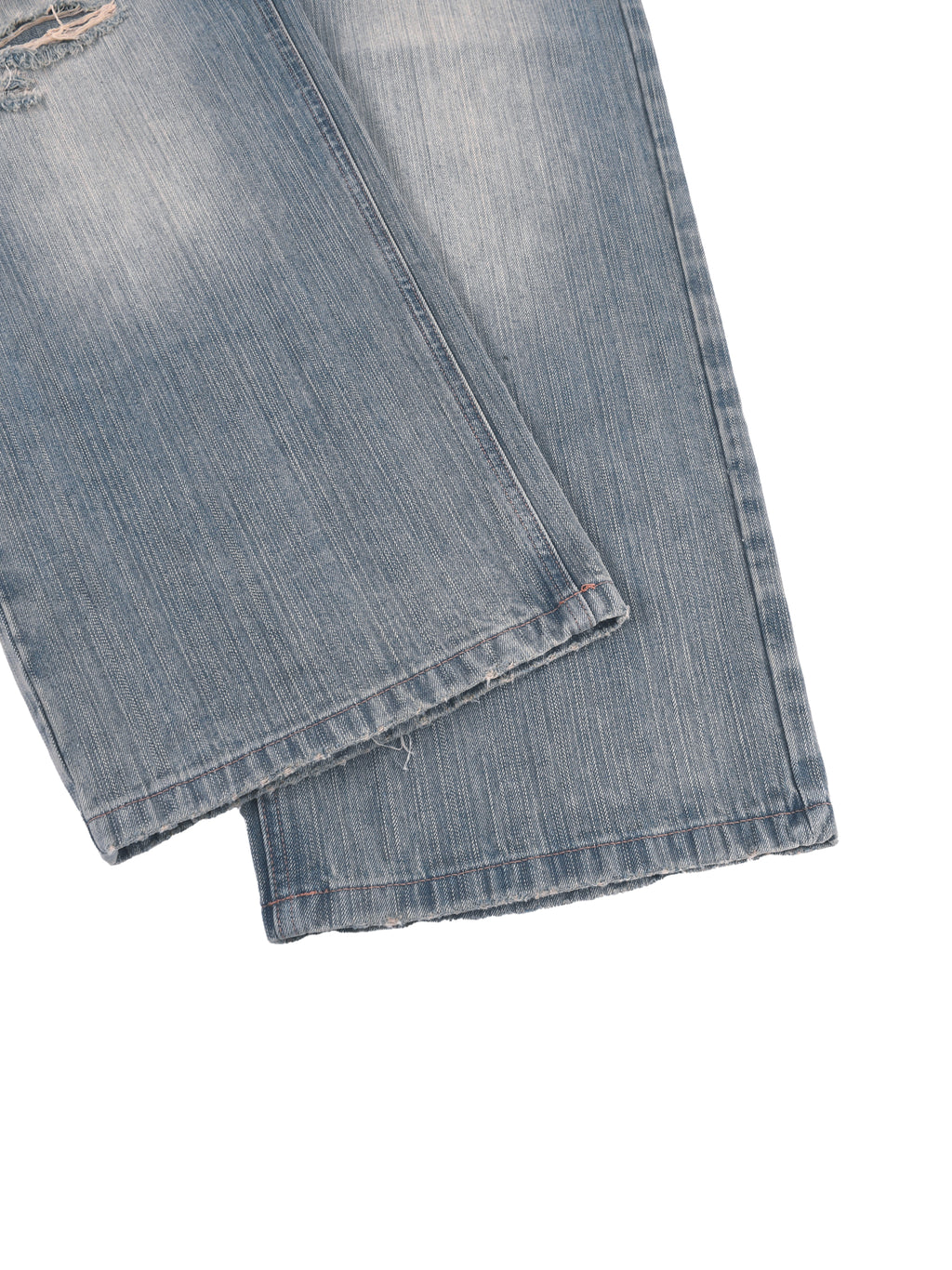 CLARA Vintage Distressed Denim Jeans